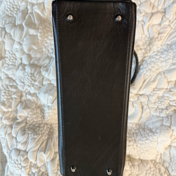 STAUD Maude Black Leather Shoulder Bag - Picture 5 of 7